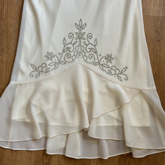 Vintage R&M Richards 2 Piece Beaded Dress & Duster Set - Picture 7 of 11